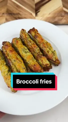 Say “YUM” if you would eat these Broccoli Fries 😋🥦🍟  What you need: 12 oz broccoli florets  1 cup cheddar 1/2 cup Parmesan 2 eggs  Seasonings of your choice  How to make them:  1. Steam your broccoli, chop finely and squeeze out the moisture with a cheesecloth. 2. Mix with the cheddar, Parmesan, eggs and the seasonings.  3. Add 30 piles of the mixture to a parchment lined baking sheet & shape into fries. 4. Bake for 20 minutes @ 400F turning halfway. Take them out & enjoy. This crispy and delicious side dish is so yummy and easy to make! If you try it let me know what you think 👌