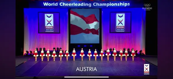 Team: Austria  Category: Junior Pom  Competition: ICU World Cheerleading Championships 2023  Place: 7.  #performancecheer #dance #danceteam #dancecompetition #cheerleading #cheerdance #juniorpom 