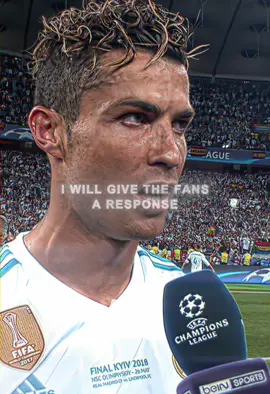 Ronaldos last interview for Real Madrid💔 #aefu7 #ronaldo #aftereffects #futtuniteds #footytiktok #football #footballtiktok 