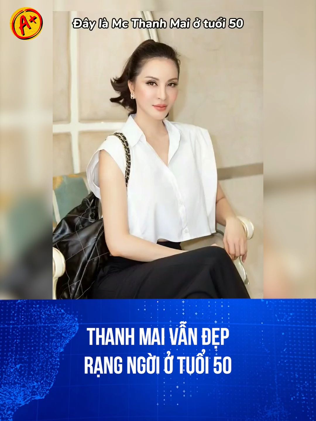 Thanh Mai vẫn đẹp rạng ngời ở tuổi 50 #thanhmai #phunu #ahau #vtv1 #doanhnhan #vna24h