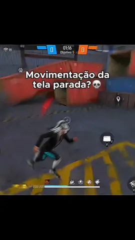 Nova movimentação da tela parada? 💀 #ff #free_fire #felpsz #tutorial #edit 