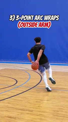 Improve your BEHIND THE BACK WRAPS with these drills!🏀💯 #basketballtraining #basketballdrills #ballhandlingdrills #ballhandling #basketballworkout #basketballtips #handles 
