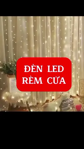 Đèn led rèm cửa 😍❤️ #denledrem #denledthongminh #denledtrangtri #remcua #xuhuong #thanhthoiluottet 