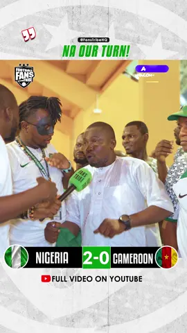 Watch the FULL INTERVIEW ON YOUTUBE - LINK IN BIO 📺 🗣 🔥  #naijafootball #tiktoknigeria #afcon #afcon2023 #afcon2024 #ourafcon #naijatiktok #PremierLeague #levelupafrica #africanfootball  Nigeria 2-0 Cameroon highlights