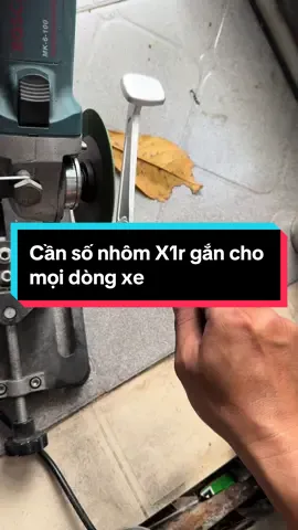 Cần số nhôm X1R gắn được cho nhiều dòng xe. Ae có thể cắt ngắn hoặc gắn trực tiếp vào xe nhé #reviewđồchơixe #dochoixemay #reviewdokiengxemay #dokiengxemay #đồchơixemáy #x1r 