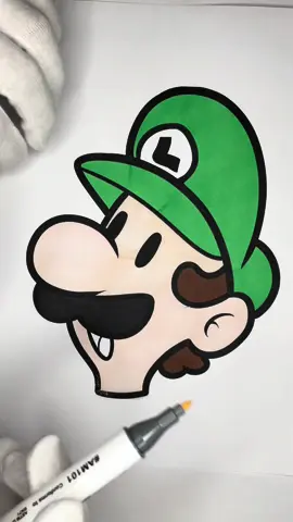Luigi 🍄 #asmr #supermario #satisfyingcoloring #relaxingvideos #asmrsounds #colourwithme #coloringbook #colourtherepy #therapy #coloring