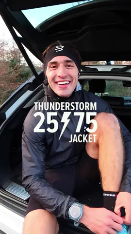 Let it rain 🌦️🏃 Trail running has quickly become one of my passions since running in the UTMB event last year, but as a newbie I quickly learned how essential it is to have the right equipment. You don’t want to be stuck in difficult conditions you’re not prepared for.  Compressport created the Thunderstorm 25⚡️75 jacket, which is easily the best waterproof jacket I’ve worn when active outdoors.  Some of my favourite features: * 25,000 Schmerber water resistance (2.5X the UTMB standard) * Japanese three layer membrane with a 75,000 g/m2 breathability rating *  Ultra lightweight & packable 126g If you’re looking to smash your running goals this year, make sure you have the right equipment 💪 AD #compressport #waterproof #trailrunning #Running 