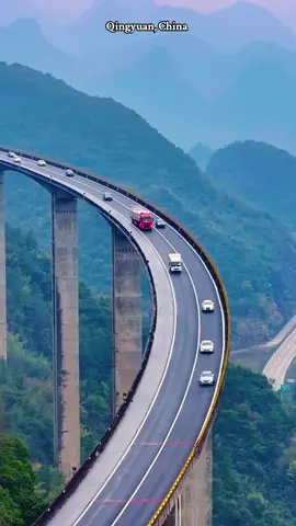 china sky road#thrilling#highway#China #project 
