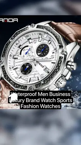 #Waterproof Men Business Luxury Brand Watch  #Sports Fashion Watches Price dropped   #fypシlimited sale time offer to  just ₱955.66!