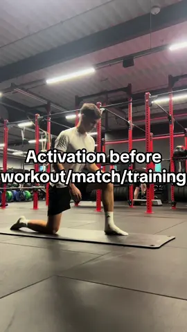Activation before physical work is the first thing you should do to make your training as effective and safe as possible ✅💪🏼⚽️ For more info DM me on insta ✍🏼 #gym #speed #power #explosive #flexability #mobility #preworkworkout #warmup #haratraning 