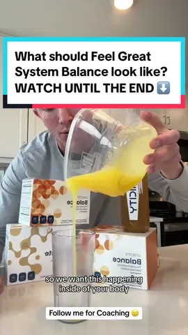 What should Feel Great System Balance look like?  WATCH UNTIL THE END #FEELGREATSYSTEM #unimate #balance #weightloss #Guthealth #Fattyliver #Guthealth #