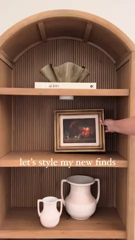 This audio + these new finds from @magnolia 😍🤌🏽 #shelfdecor #neutralhomedecor #homeinspo 
