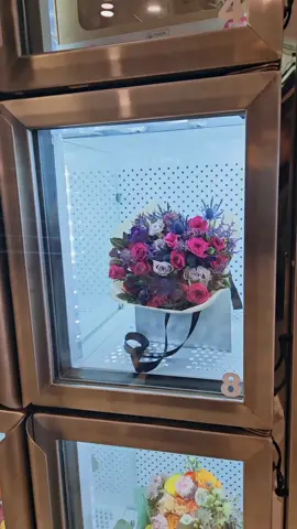 A Flower Vending Machine #goodinvestment #flowers #fresh #mall #whoknew #trend #viral #happylife #1 #2 #3 