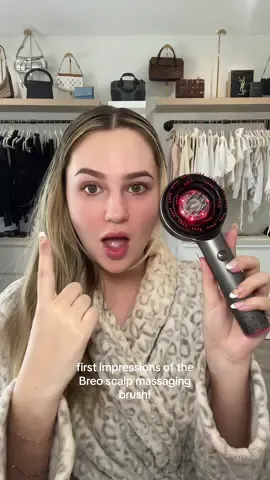 Scalp massager + red light therapy + it dispenses oil into your scalp!!! Sign me up!! Linking here for you guys & let me know if you have any questions!! 