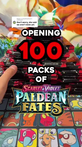 Replying to @azraeltrashcan ROUND 2 OF 100 PALDEAN FATES #pokemon #paldeanfates #pokemontcg #pokemoncardsopening #pokemoncards #scottspc #pokemoncommunity 