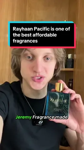 Rayhaan Pacific is one of the best affordable fragrances you can get it on this video through the Tiktok shop #fragranceknowledgeo #cologne #fragrancesformen 