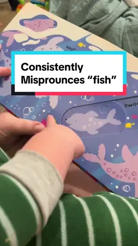 Toddler talk is the best! His pronounciation of fish has my big kids rolling with laughter. #toddlertalk #babytalking #firstwords #parenting #mispronouncingwords #fish #humor #toddler #fyp #fypage 