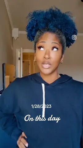 Posted my first video on TT this day last year!🙌🏾💙 #onthisday #throwback #BlackTikTok #blackwomenoftiktok #tiktokanniversary #oneyearoftiktok 