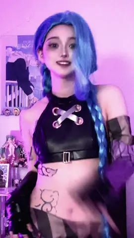 💜 #jinx #cosplay #leagueoflegends #arcane 