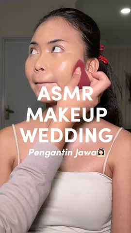 ASMR Makeup lagiii!!🙌🏻 Kali ini cobain beberapa produk dari @Fanbo yang ternyata kawin banget sama complexion akuu🥹❤️ #muajakarta #muaweddingjakarta #asmrmakeup #makeupakad #pengantinjawa #fanbocosmetics 