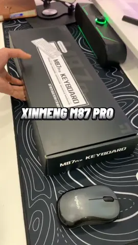 Bàn Phím Cơ Ximeng M87 Pro Mạch Xuôi Không Dây! #banphim #banphimgiare #mechanicalkeyboard #banphimco #ximengm87pro 