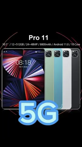 Galaxy Tab Pro11 Tablet PC Baru Android Murah 10.1 Inci 12GB +512GB Dual SIM Smart Tablet 128GB untuk anak belajar, desain gaming dsb Spesifikasi Produk: Jenis proyek: prol1 OS: Android 11 Bahan cangkang: logam + plastik Warna: Hitam/Biru/Perak/Hijau (Opsional) CPU: MTK6797 Kartu Grafis: Mali-400 Memori operasi (RAM): 12GB Memori tubuh: 512G Nand-Flash (karena masalah ruang perangkat lunak ponsel, Anda dapat menggunakan kapasitas yang lebih kecil dari nilai ini) Ekspansi penyimpanan maksimum: TF (256G) Mode jaringan: GSM/Tipe: (layar 10.1 inci) tablet 8-core MTK6797 IPS kartu ganda 4G/5G LTE Mode Jaringan: GSM/WCDMA/TD-SCDMA Frekuensi jaringan: 850/900/1800/1900/2100GHZ Jumlah kartu SIM yang didukung: dua kartu dan dual standby Resolusi Layar: 1960 x 1080 Layar sentuh: layar kapasitif, multi-sentuh Tipe Layar: IP Kamera: belakang 13 piksel (dengan flash), depan 8 piksel Tipe Sensor Kamera: CMOS Format audio: mendukung MP3, WMA, APE, FLAC, OGG, WAV, dll. Format video: mendukung 3gp, AVI, MP4, MKV, F4V, dll. Format gambar: Mendukung JPEG, PNG, BMP, GIF, dl. MIC: Mikrofon internal Antarmuka l/0: jack headphone 3.5mm, antarmuka Micro USB, slot kartU TE, 2 slot kartu SIM Fungsi OTG: dukungan WIFI: protokol transmisi IEEE 802.11b/g/n Versi Bluetooth: 4.1 Aplikasi Default: Browser, Email, Pemutar Video, Kalkulator, Kalender, Jam, Manajer File, Kamera, Musik, Google Apps Bahasa: Cina, Cina Sederhana, Jepang, Korea, Inggris, Jerman, Prancis, Italia, Rusia, dll. Baterai: baterai lithium 8800mAh (bawaan) Daya tahan baterai: sekitar 10 jam Tegangan masukan: DC 5V  Galaxy Tab Pro11: Tablet PC layar 10.1 inci, 12GB RAM, dan 512GB penyimpanan, Prosesor canggih , kamera berkualitas, dan baterai tahan lama.  #shopmaster  #tabletpc #tabletgaming #tabs8 #tabletmurah#tabletgalaxypro #tabletoctacore #tablet8core #galaxytab #tabletdesain #tabletgalaxypro11 #galaxytabpro #galaxytabpro11 #CelebrarDeMulherParaMulher 