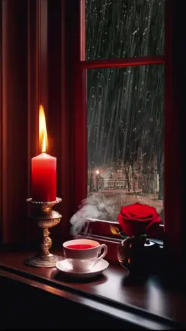 اجواء المطر  #rain #night #scenery #fypシ #مطر #طبيعة #هدوء_الليل 