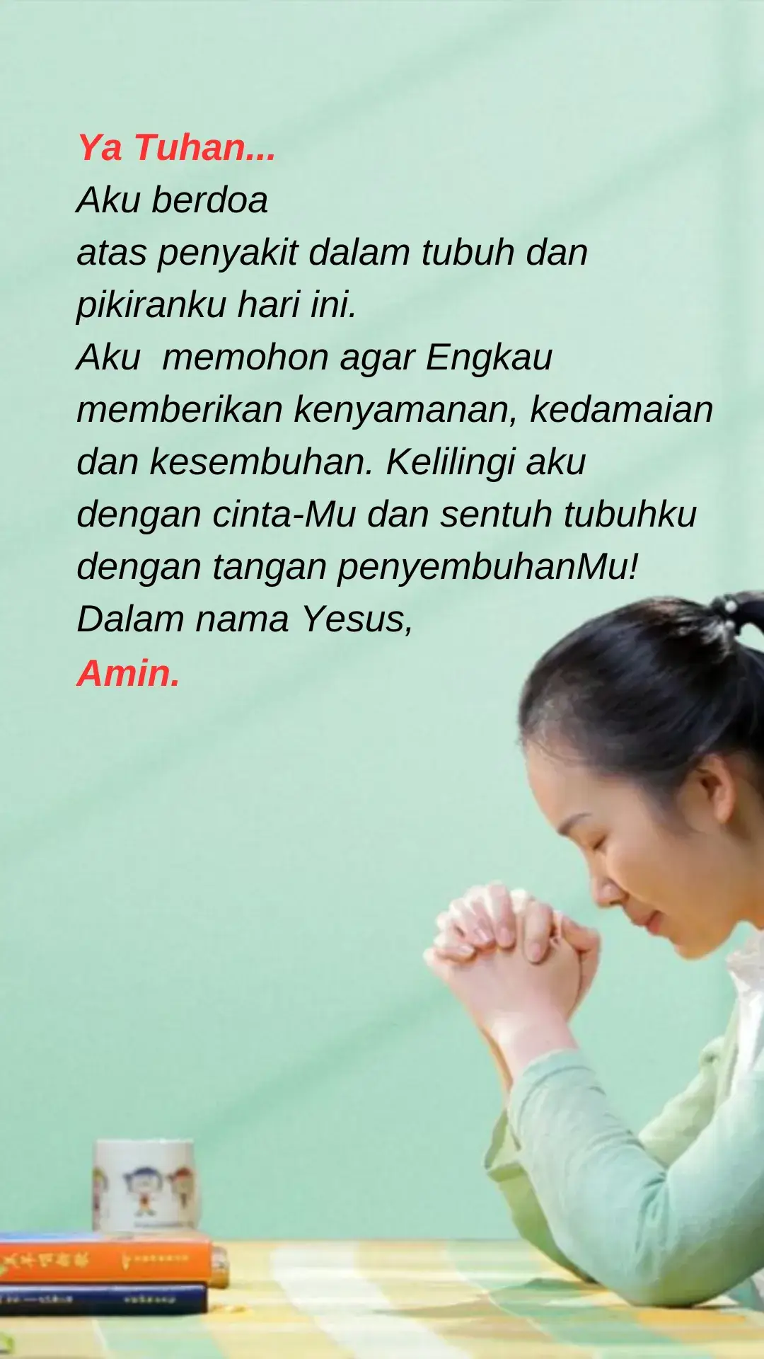 Sembuhkanku Tuhan ✝️♥️ #motivasihidup #motivasi #yesus #fypシ゚viral #semangat #fypシ #fyp #fypage #kristen #doa 