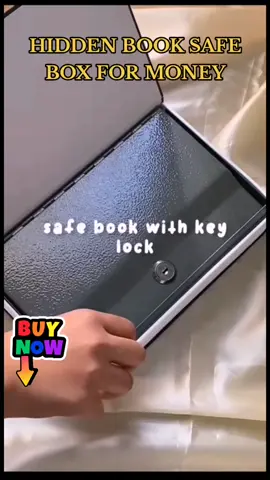 HIDDEN BOOK SAFE BOX FOR MONEY, JEWELRY etc.#booksafe #booksafebox 