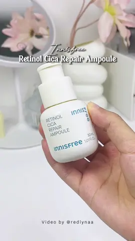 It’s gentle so it suitable for beginners ✨  #breakingtroublealgorithm #innisfree #innisfreeretinolcica #retinol 