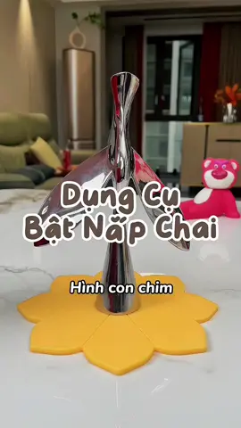 Dụng cụ bật nắp chai độc lạ hình chim cân bằng #giadung #dokhuibia #dungcukhuinapchai #chimcanbang #inox304 #decor #thaicong #dungcumonapchai 