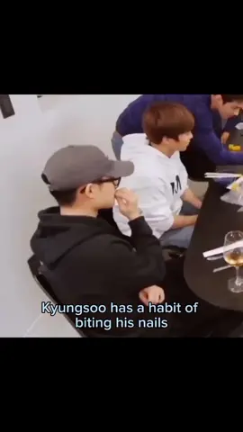 Kyungsoo's habits 💅 has changed  #do #kyungsoo #dokyungsoo #디오 #도경수 #12YearswithDO #12YearswithKyungso #경수와_걸어온_12년 #viralvideo #viraltiktok #fyp #fypシ゚viral 