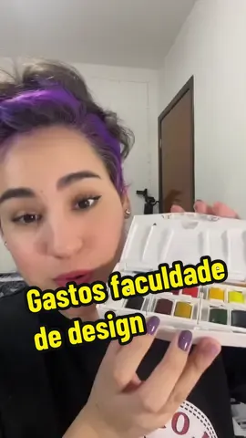 Todos meus materias que usei na faculdade de design | area de UX/UI DESIGN veja @Natalia da Rosa #design #designgrafico #materialescolar 