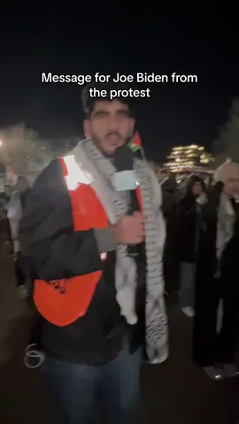 We asked: What’s your message to Joe Biden? #muslim #muslimtok #interview #trending #fyp 