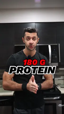 Here is how you can get 180 grams of Protein with around 2300 of Total Calorie Intake for one Day.  ✅️Depending on your Fitness Goal, your Current Physical state, and your Total Daily Energy Expenditure, you'll be able to know the number of calories that your body needs everyday, to get remarks results.  ✅️This One-Day Meal Preparation DOES NOT fit everyone's goal and nutritional needs. But it's an example for you to know how you should calculate your Macros especially your Protein intake per Day, to optimize your results, and enhance your muscle recovery.  ✅️I will explain the required number of protein for each individual based on their Bodyweight and Fitness Goal in another video. Stay Tuned!  ✅️Save this for later, and always remember that you don't need to eat less or more, you just have to eat right👊 #nutrition #Fitness #protein #mealprep #caloriecounting #foryou  #fyp #fitnessvideos #foryoupage 