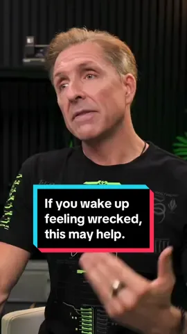 If you wake up and you feel wrecked, here is what to do. 👆🏼 #DaveAsprey #biohacking #biohacker #biohacked #morningroutine #sleeprelief #nighttimeroutine 