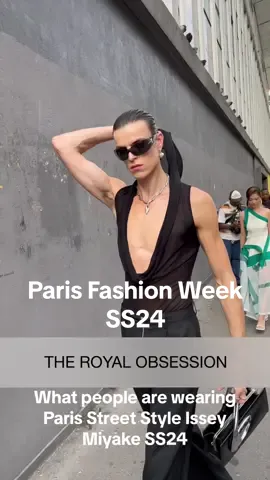 What people are wearing japanese stylist #kogisanofuku and our favorite asian celebs at #isseymiyake during Paris Fashion Week SS24! What do you think about their outfits? Can you rate their look? Get obsessed with The Royal Obsession ! 😎👑⭐️👠💋🔥🤪👨🏼‍🎤👜👞💄👛👔👗👜🕶️🥼👖🧑🏽‍🎤👅👁️🙃 Are you obsessed yet? 🎥 @zomzom @Natasha Morgan Fashion Creator  For more  street style and celeb style follow #theroyalobsessiontv !👗👔👠👜🕶️  #whatpeoplearewearinginparis #parisstreetstyle #TikTokFashion  #parisstreetfashion #StreetFashion #pfwss24  #parisfashionweek   