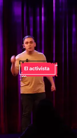 El activista 😜🤣 #humor #comedia #standupcomedychile #luchomiranda #humorchileno 