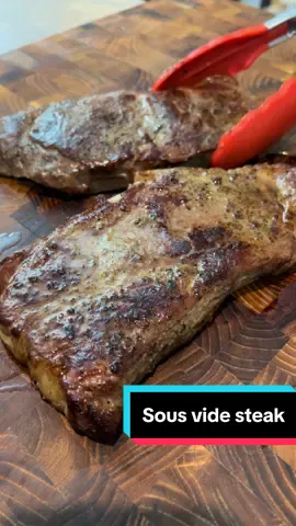 The most consistent way to make a perfect steak #steak #sousvide #holmescooking 