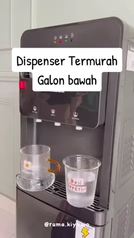 Dispenser galon bawah yg dipake di @Ruma kiyowo 