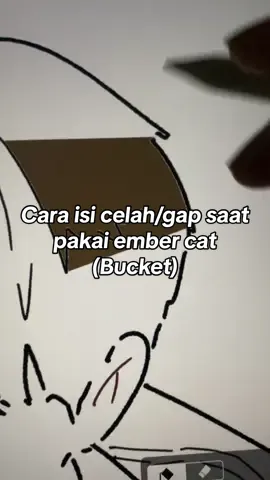 Cara mengisi celah yang terlewat saat pakai ember cat (bucket). #ibispaintx #tutorials #gapfilling 