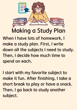 Making a Study Plan#studyplan #planner #funactivities #studying #xyzabc #blowthisup #homework #viral#fyp#fory#foryoupage #english #learnenglish #englishclass #englishlesson #dailyenglishpractice #englishteacher #dailyenglish #englishstories #LearnOnTikTok 