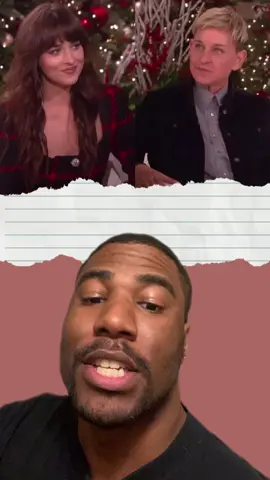 Lmao! A moment! #dakotajohnson #madameweb #ellenshow #ellendegeneres #talkshows #tv #popculture #reactionvids 