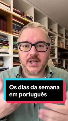 Porque dizemos segunda-feira, etc.? #lingua #portugues #linguaportuguesa #galego #EduTok #LearnOnTikTok #historia #etimologia #latim 