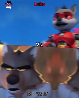 Luka vs. Mr. Wolf  #edits #kingdomforce #LukatheWolf #thebadguys #mrwolf #battle #vs 