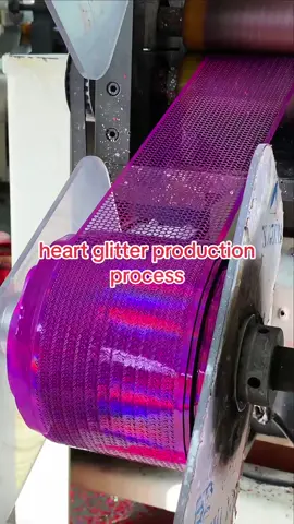 this is how is glitter made ✨✨✨#heartglitters #heartglitter #glitterfactory #glitter #glitters #glitternails #glittermakeup #faceglitter #biodegradableglitter #chunkyglitter #chunkyglitters #chunkyglittermix #chunkyglittermakeup #makeup #beauty #fashion #makeupartist #nails #lashes #eyeshadow #beautiful #art #sparkle #instamakeup #cosmetics #lipstick #eyebrows #lips #eyes #Eyeliner #nailart #glam #gloss #nailsofinstagram #cosmetics 