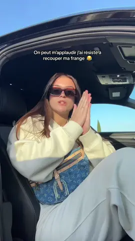 Je tiens bon même si ma coupe me dégoûte 😂