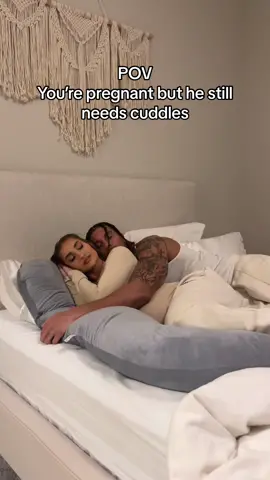 Pregnancy pillows are mans worst enemy 