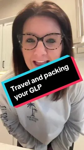 Wondering if you can travel with your GLP? I was too, and fortunately found out that it’s super easy. The trick is just put it in your carry-on bag and you will roll right through TSA with no @Kelly ✌🏻 problem! #travel #glp #mounjaro #weightlosscheck #semaglutideforweightloss #tirzepatide 