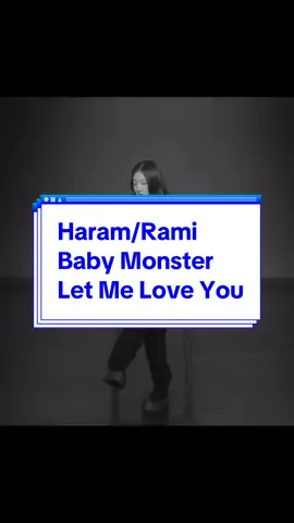 💞 #harambabymonster #ramibabymoster #shinharam #shinharambabymonster #baemon #babymonster #babymonsters #letmeloveyou #marioletmeloveyou #ygbabymonster 